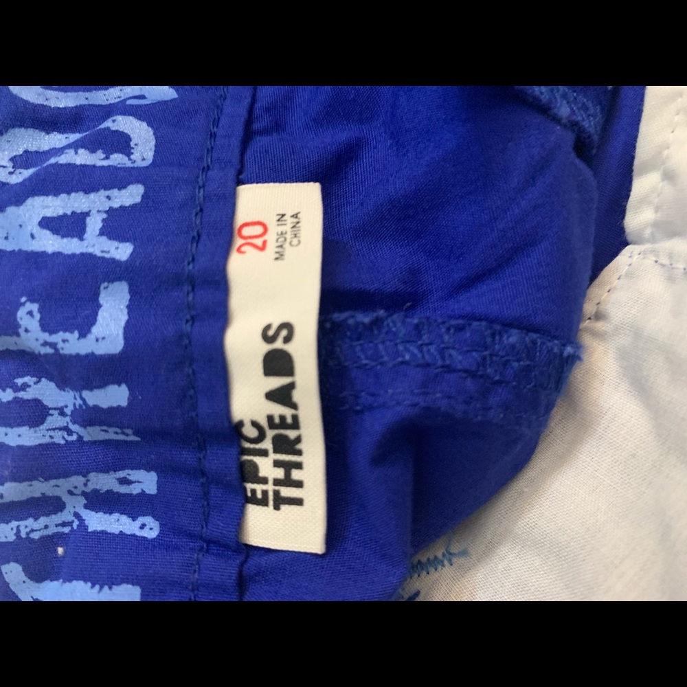 Epic Threads Blue Shorts - Picture 5 of 5